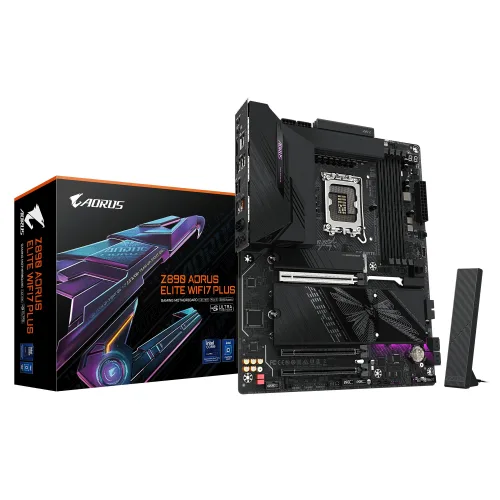 Mainboard GIGABYTE Z890 AORUS ELITE WIFI7 PLUS | LGA1851, DDR5 9466+MT/s, Wi-Fi 7, 5GbE