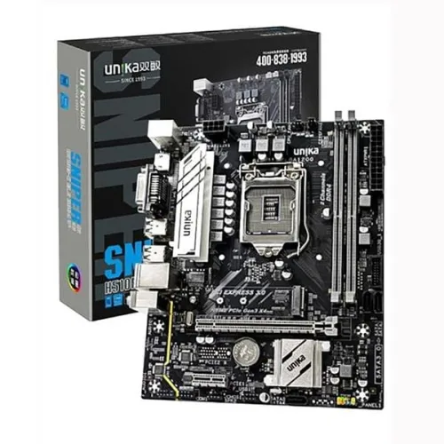 Mainboard (Intel) Unika H510M 10TH Sniper DDR4 (SN UNIKA026042241) | LGA 1200, mATX, 2 khe DDR4