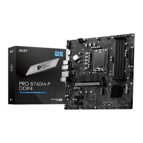 Mainboard MSI B760M-P DDR4 | LGA 1700, mATX, 4 khe RAM