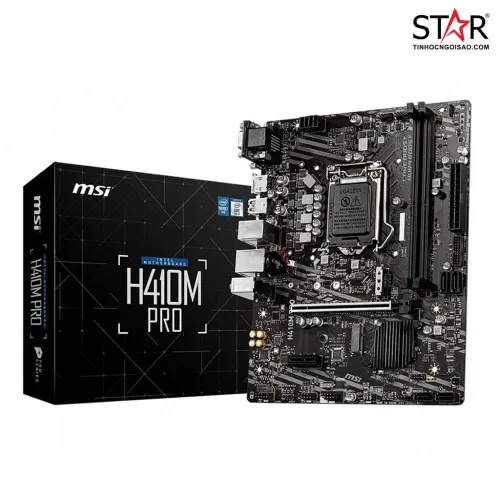 Mainboard MSI H410M Pro DDR4 Cũ | LGA 1200, mATX, 4 khe RAM