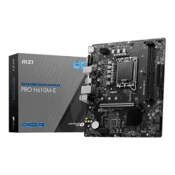 Mainboard MSI Pro H610M-E DDR5 | LGA 1700, mATX, 2 khe RAM - Bezon Buôn Ma Thuột