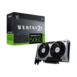 Card màn hình NVIDIA GeForce RTX 5060 MSI VENTUS 2X OC | 8GB GDDR7, 3840 CUDA, 550W - Bezon Buôn Ma Thuột