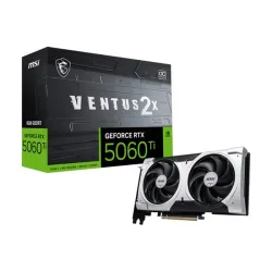 Card màn hình NVIDIA GeForce RTX 5060 Ti MSI VENTUS 2X PLUS OC | 8GB GDDR7, 4608 CUDA, 600W - Bezon Buôn Ma Thuột