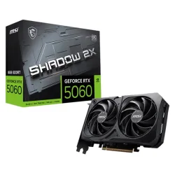 Card màn hình NVIDIA GeForce RTX 5060 MSI SHADOW 2X OC | 8GB GDDR7, 3840 CUDA, 550W - Bezon Buôn Ma Thuột