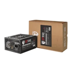 Nguồn máy tính Jetek ST550 V3 550W | 450W Liên tục, Non Modular, Cáp dẹt, ATX, Đen - Bezon Buôn Ma Thuột