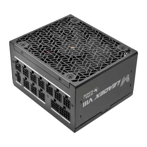 Nguồn máy tính Super Flower LEADEX VIII Platinum PRO 1200W SF-1200F14SP(T) | 80 Plus Platinum, Full Modular, ATX 3.1, Đen