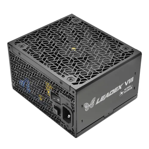Nguồn SuperFlower LEADEX VIII Platinum PRO 1200W ATX 3.1 Pcie5.1 SF-1200F14SP(T)-WH | Fully Modular, Trắng