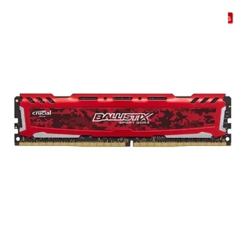 Ram Crucial Ballistix 8GB DDR4 2666MHz tản nhiệt QSD