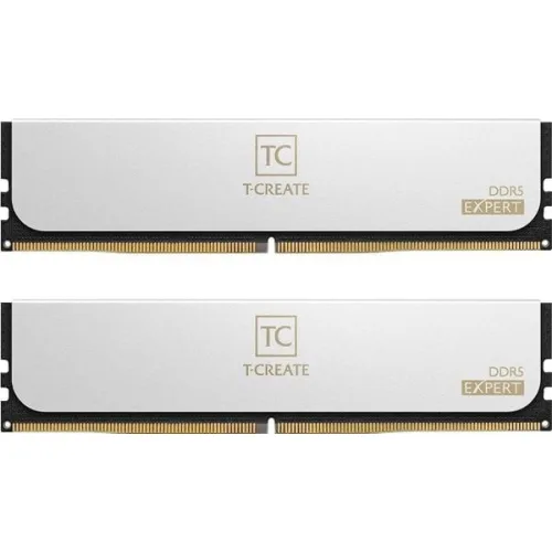 RAM PC TeamGroup Expert 32GB DDR5 White | (2x16GB), 6400MHz, Intel/AMD