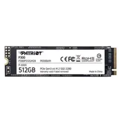 Ổ cứng SSD Patriot P300 512GB | PCIe Gen3 x4 NVMe, M.2 2280 (P300P512GM28) - Bezon Buôn Ma Thuột