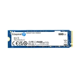 Ổ cứng SSD Kingston NV3 500GB | PCIe Gen4 x4 NVMe, M.2 2280 (SNV3S/500G) - Bezon Buôn Ma Thuột