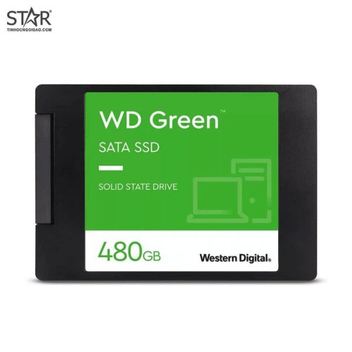 Ổ cứng SSD Western Digital Green 480GB Cũ | SATA III, 2.5