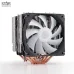 Tản nhiệt khí Golden Field Dual Fan | RGB, Đen - 3