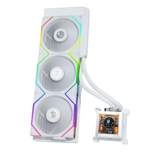 Tản nhiệt nước Lian Li HydroShift II LCD 360TL | ARGB Display, Đen