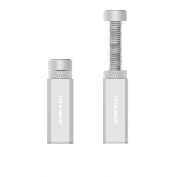 Thanh đỡ VGA Coolmoon Hifrost H8 Medium Silver | Đế nam châm (Chiều Cao 50mm - 80mm) - Bezon Buôn Ma Thuột