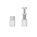 Thanh đỡ VGA Coolmoon Hifrost H5 Short Silver | Đế nam châm (Chiều Cao 28mm - 50mm) - 1