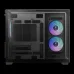 Thùng máy Gamdias Atlas M3M (Kèm sẵn 3 Fan ARGB) | M-ATX, Micro Tower, Kính cường lực, Đen - 4