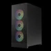 Thùng máy Gamdias Aura GC15 ARGB F-ATX (Kèm sẵn 4 Fan ARGB) | Mid Tower, Kính cường lực, Đen - 4