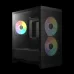 Thùng máy Gamdias Aura GC15M ARGB M-ATX (Kèm Sẵn 3 Fan ARGB) | Micro Tower, Kính cường lực, Đen - 5