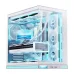 Thùng máy Leopard AX-2 | ATX, Màn hình LCD, ARGB, Không kèm fan, Trắng - 1