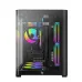 Thùng máy LinkTech Siren M (Chưa kèm Fan) | M-ATX/ITX, Mặt kính cong, Đen - 2