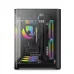 Thùng máy Magic Gaming GM-02 Pro Curved M-ATX Support AIO 360 (Hồ Cá) Không Kèm Sẵn Fan - Đen - 4
