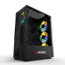 Thùng máy MAGIC GA-03 ATX (Chưa kèm Fan) | Mặt Kính, Đen - 2
