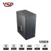 Thùng máy VSP V2820 | Micro ATX/Mini ITX, Mid Tower, Đen - 4