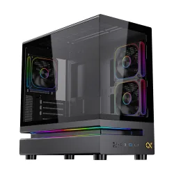 Thùng máy XIGMATEK WIND M 3AF EN90335 | M-ATX/ITX, Kèm 3 Fan, Đen - Bezon Buôn Ma Thuột