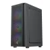 Thùng máy Xigmatek Star 3F (EN90649) F-ATX | Kèm sẵn 3 Fan, Đen - 4