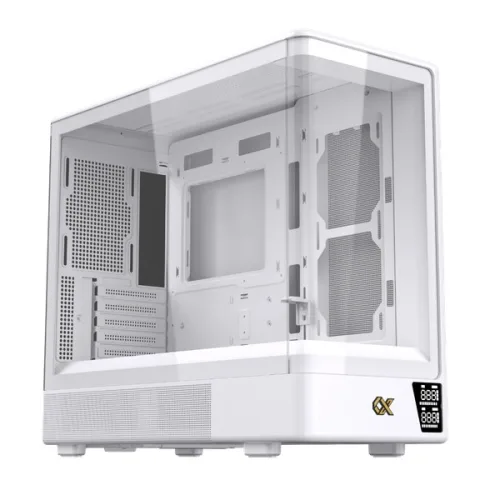 Thùng máy Xigmatek Moon ML DGT Arctic (EN49705) (Chưa kèm Fan) | M-ATX, Trắng
