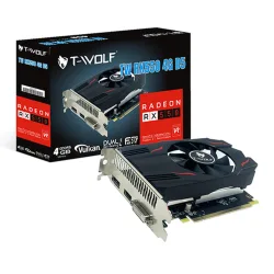 Card màn hình AMD Radeon RX 550 T-WOLF | 4GB GDDR5, 128-bit, nguồn đề nghị 250W - Bezon Buôn Ma Thuột