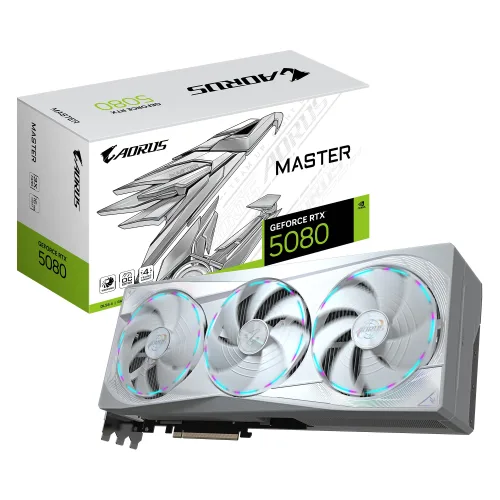 Card màn hình Gigabyte AORUS RTX™ 5080 MASTER ICE 16G