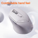 Chuột văn phòng INPHIC DR6 Chính Hãng | Wireless, Bluetooth, 2400 DPI, 84g, Trắng Xám - 5