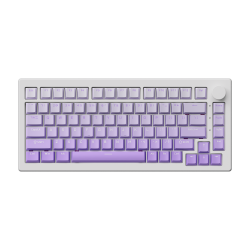 Bàn phím cơ AKKO 5075B V3 White Purple Gradient | 75%, 3 Mode, Frost Pink, 10000mAh - Bezon Buôn Ma Thuột
