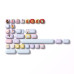 Keycap Akko set – Good Luck Charm (PBT Dye-subbed / MOG profile / 139 nút). - 3