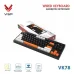Bàn Phím Giả Cơ Có Dây VSP VK78 | Black-White-Orange (KM04-VK78000164) - 3