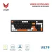 Bàn phím VSP VK79 | Membrane, 95 phím, LED Rainbow, USB-C, núm xoay - 2
