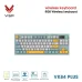 Bàn phím không dây VSP VK84 Plus | 84 phím, 3 Mode, Membrane, RGB - 2
