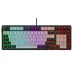 Bàn phím cơ quang DareU EK98X Black Grey | 98 phím, Blue Optical Switch, Multi-LED, USB - 1
