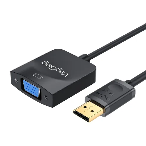 Cáp chuyển DisplayPort to VGA VEGGIEG VZ615
