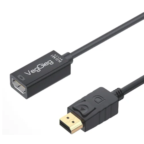Cáp chuyển DisplayPort to HDMI VEGGIEG VZ614