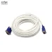 Cáp vga trắng 1.5m – 2 đầu xanh loại tốt - 1