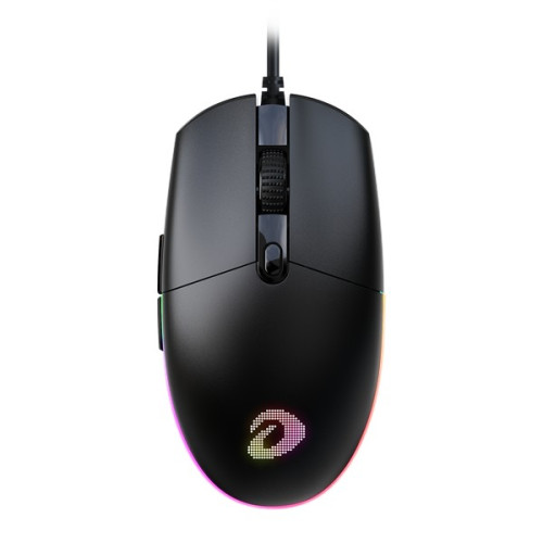 Chuột gaming DareU EM911 | Có dây, 6000 DPI, 100g, RGB, Đen