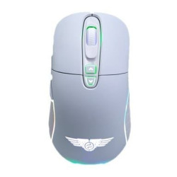Chuột gaming Newmen WGX6 White | USB-C/2.4GHz, PMW3325, 12000 DPI, 110g, RGB - Bezon Buôn Ma Thuột