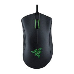 Chuột gaming Razer DeathAdder Essential Black | USB có dây, 6400 DPI, 96g, LED xanh - Bezon Buôn Ma Thuột