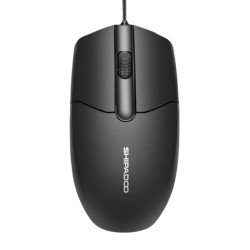 Chuột Gaming Shipadoo S330 Black | Có dây USB, 1000 DPI, Chip MX8733, Đen - Bezon Buôn Ma Thuột