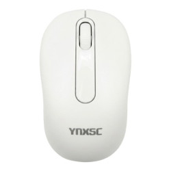 Chuột Gaming Ynxsc W108G White | Không dây 2.4G, 1600 DPI, Ergonomic, Trắng - Bezon Buôn Ma Thuột