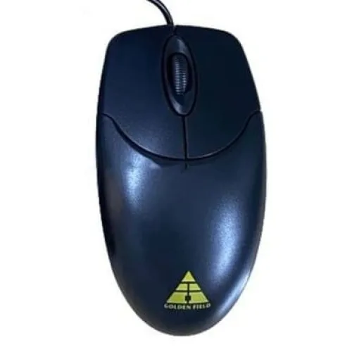 Chuột có dây Golden Field MG108 Black | USB, cảm biến quang học