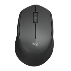 Chuột văn phòng Logitech M331 Silent | Wireless 2.4Ghz, 1000 DPI, 90g, Đen - Bezon Buôn Ma Thuột
